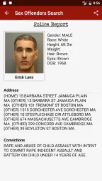 Sex Offenders Search screenshot