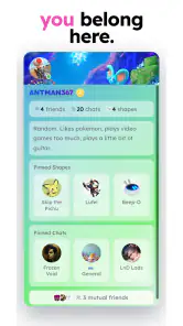 shapes.inc - AI with friends screenshot