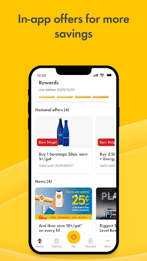 Shell: Fuel, Charge & More screenshot
