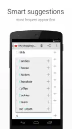 Shopping List screenshot