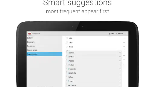Shopping List screenshot