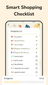 Shopping List & Calculator screenshot