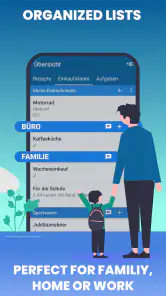 Shopping list — Lister screenshot