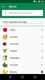 Shopping List - SoftList screenshot