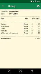 Shopping List - SoftList screenshot