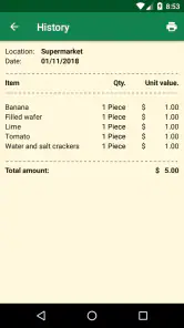 Shopping List - SoftList screenshot