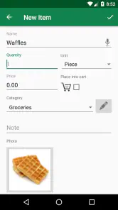 Shopping List - SoftList screenshot