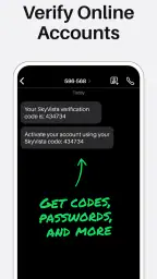 Sideline: 2nd Phone Line App screenshot