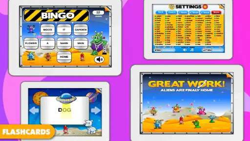 Sight Words Learning Games & R screenshot