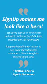 Sign Up by SignUp.com screenshot