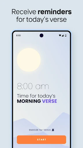 Simple Bible Daily Verse Alarm screenshot