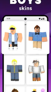Skins & Avatars Clothes Maker screenshot