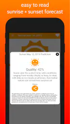 SkyCandy - Sunset Forecast App screenshot