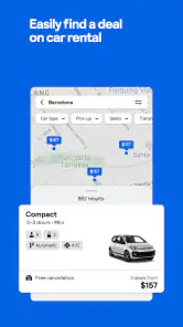Skyscanner Flights Hotels Cars screenshot
