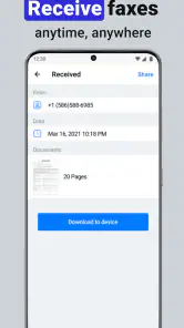 Smart Fax: Send Fax from Phone screenshot