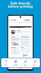 Smart HPrinter Service :ePrint screenshot