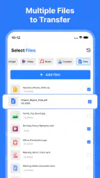 Smart Switch App File Transfer screenshot