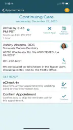 Smile Generation MyChart screenshot