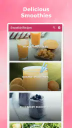 Smoothie Recipes: Tasty Drinks screenshot