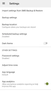 SMS Backup & Restore Pro screenshot
