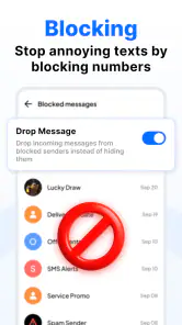 SMS Messages App screenshot