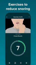 SnoreGym : Reduce Your Snoring screenshot