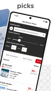 Snow-Forecast.com Weather Maps screenshot