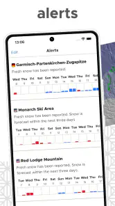 Snow-Forecast.com Weather Maps screenshot