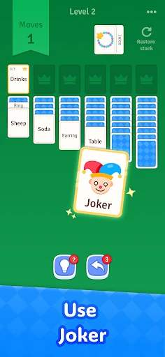 Solitaire Associations: Words screenshot