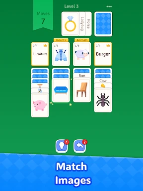 Solitaire Associations: Words screenshot