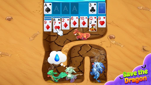 Solitaire Dragons screenshot