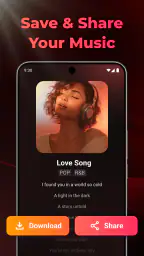 SongAI - AI Music Generator screenshot