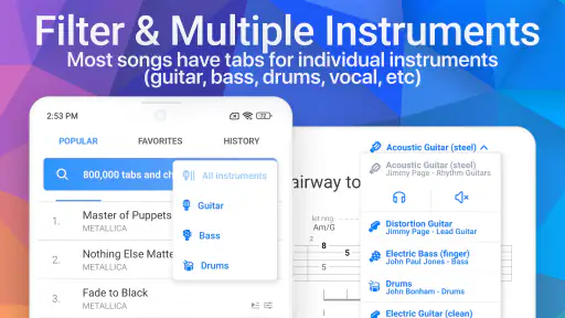 Songsterr Guitar Tabs & Chords screenshot