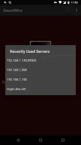 SoundWire Full-Audio Streaming screenshot