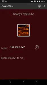 SoundWire Full-Audio Streaming screenshot