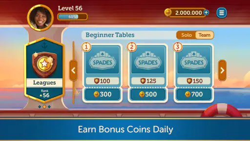 Spades Relax Classic Card Game screenshot