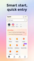 Spark · Safe & Speedy Browser screenshot