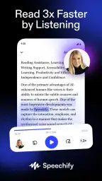 Speechify – Voice AI Assistant screenshot
