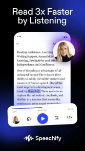 Speechify – Voice AI Assistant screenshot