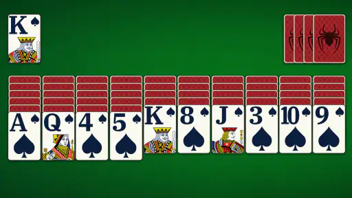 Spider Solitaire screenshot