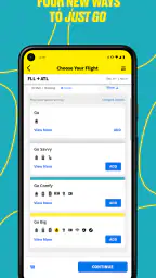 Spirit Airlines screenshot