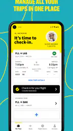 Spirit Airlines screenshot