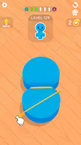 Sponge Art: Shape Puzzle screenshot