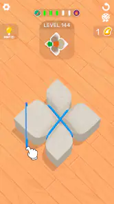 Sponge Art: Shape Puzzle screenshot