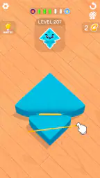 Sponge Art: Shape Puzzle screenshot
