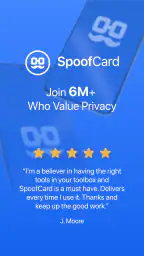 SpoofCard - Privacy Protection screenshot