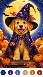 Spooky Halloween Coloring Book screenshot