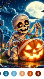 Spooky Halloween Coloring Book screenshot