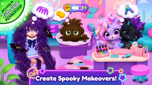 Spooky Salon: Makeover Club screenshot