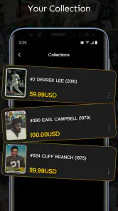 Sports Card Value Identifier screenshot